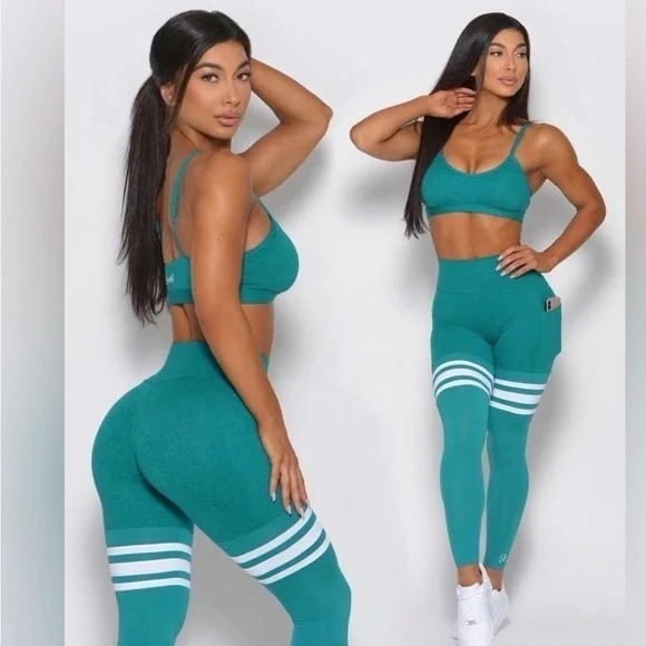 Bombshell Sportswear Pants - Bombshell Sportswear Pocket Thigh Highs Legging